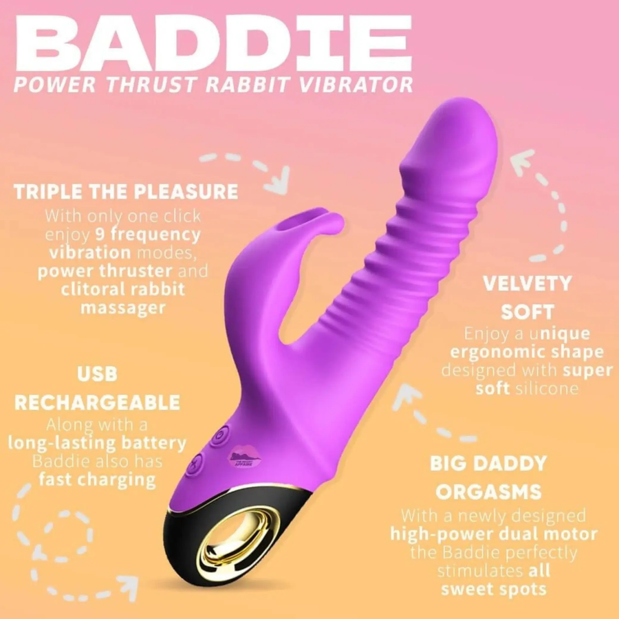 Baddie Rabbit Vibrator by ADOVEIL
