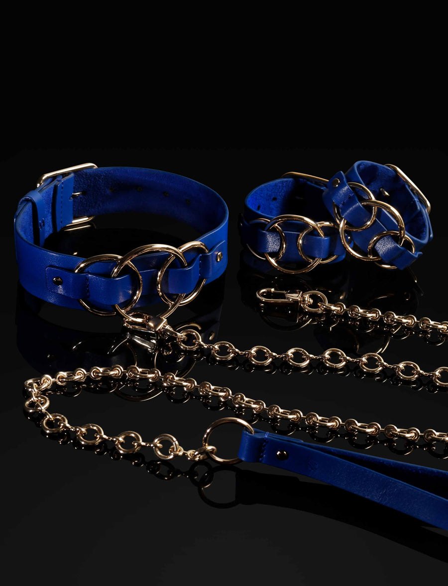 Arliah Electric Blue Bondage Kit by ADOVEIL