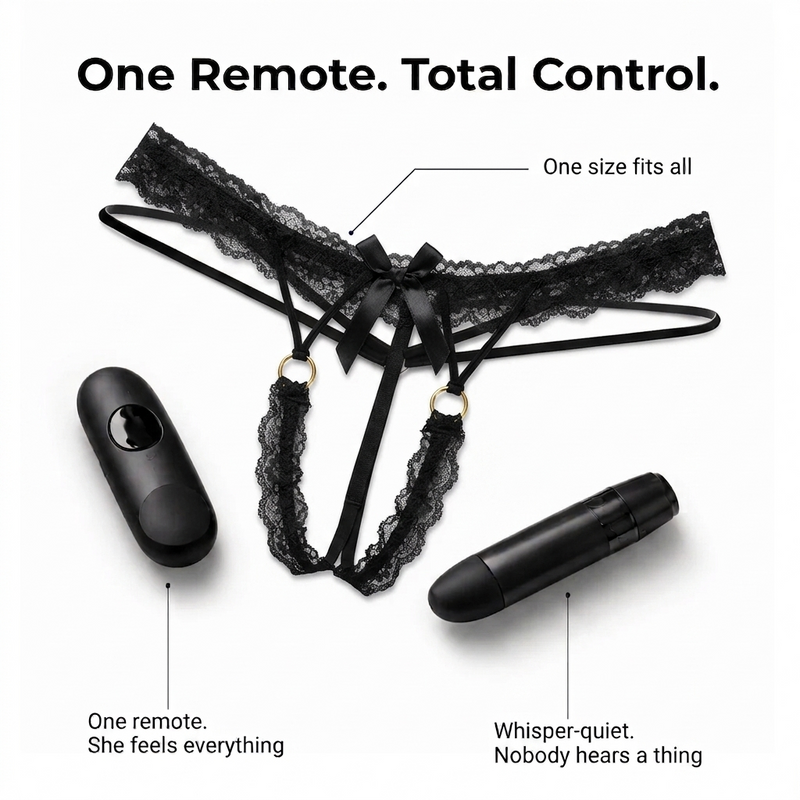 Silver Wings Pulse — Remote Thong