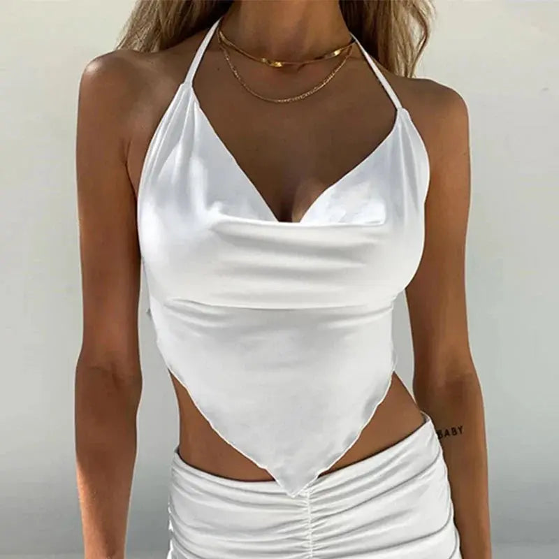 Triangle Tank Top by ADOVEIL