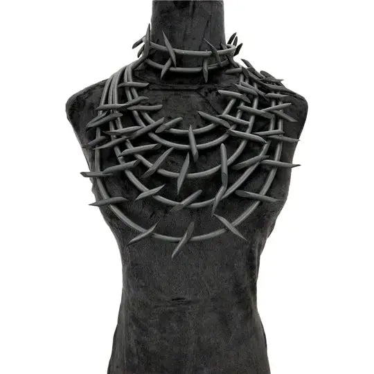 Spiky Necklace Accessory by ADOVEIL