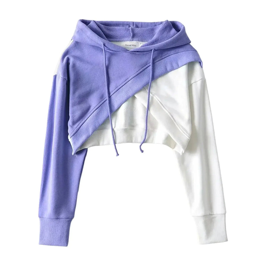 Cropped Hoodie by ADOVEIL
