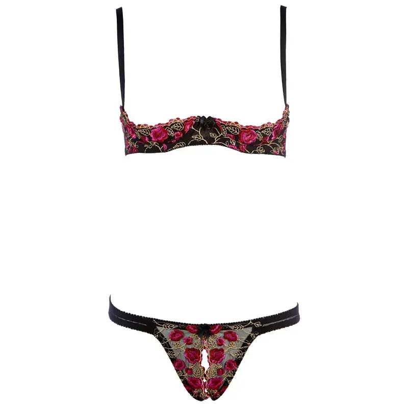 Blooming Rose Lingerie Set by ADOVEIL