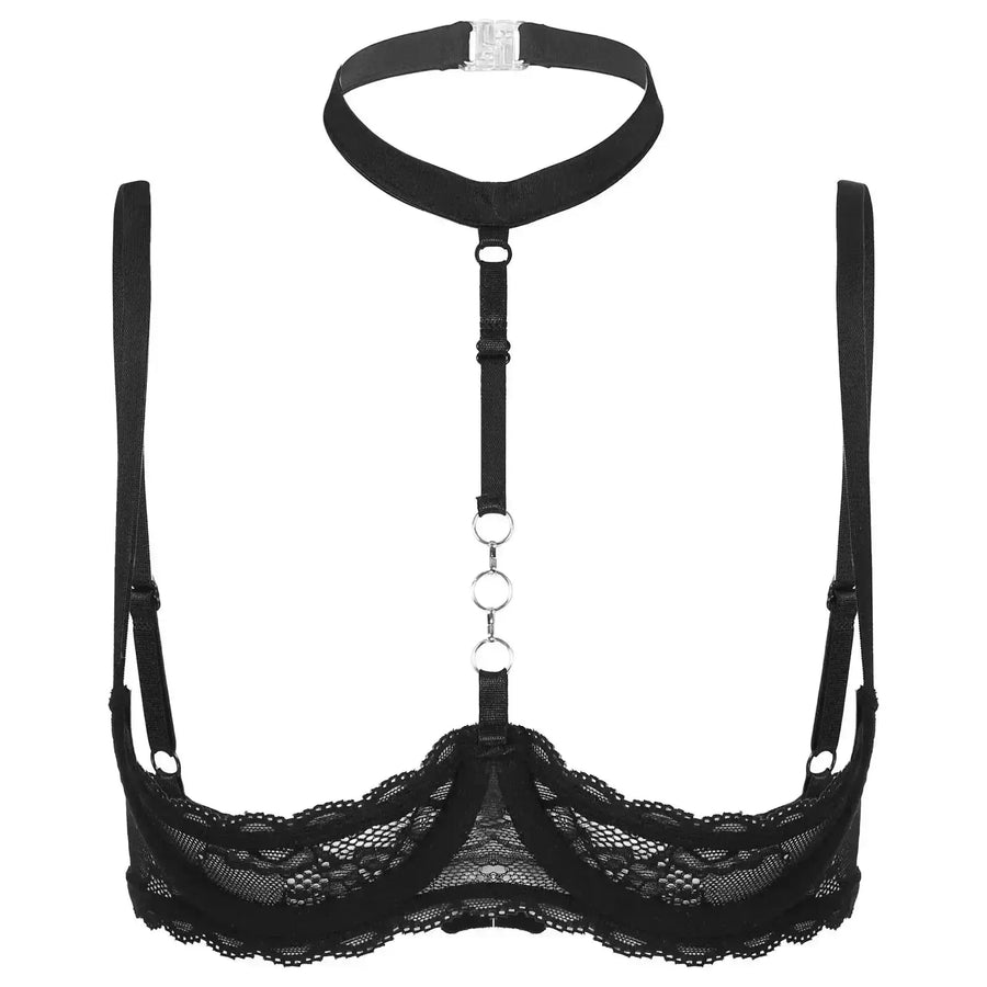 Halter Neck Open Bra — Edition II by ADOVEIL