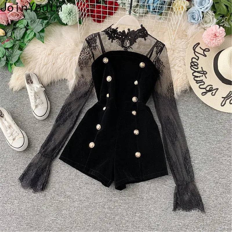 Women's Midnight Jumpsuit by ADOVEIL