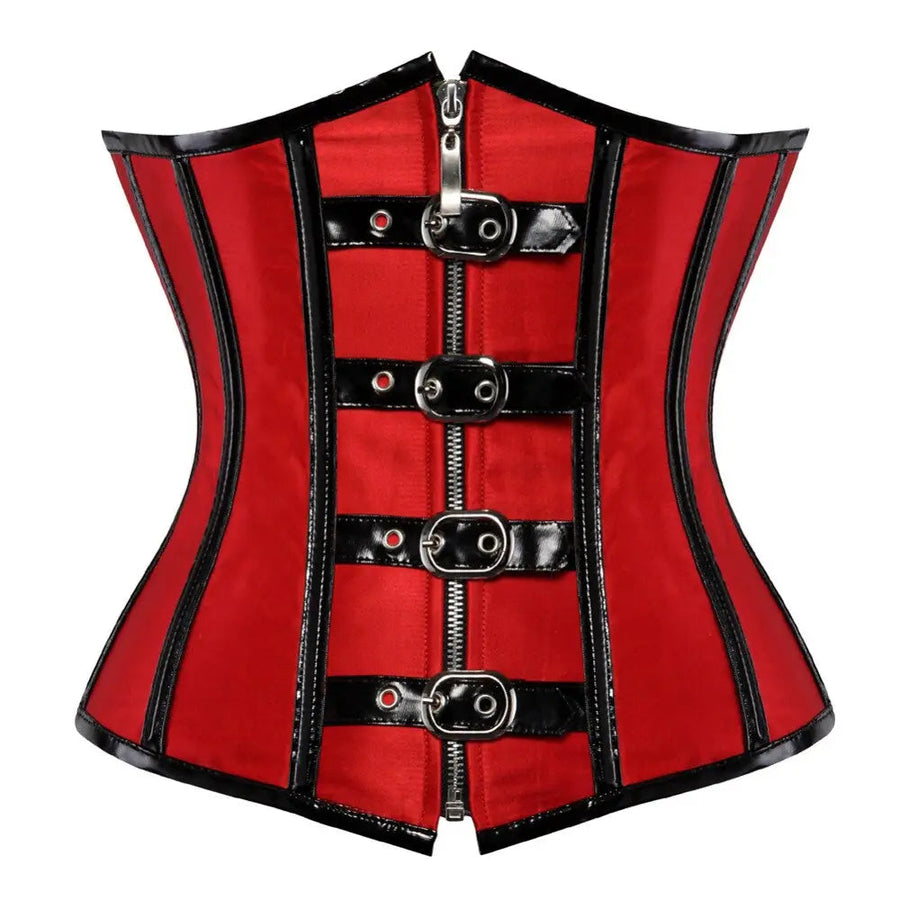 Crimson Gothic Corset by ADOVEIL