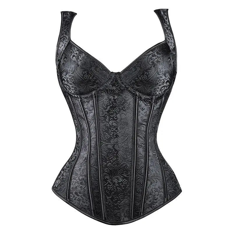 Nightshade Overbust Corset by ADOVEIL