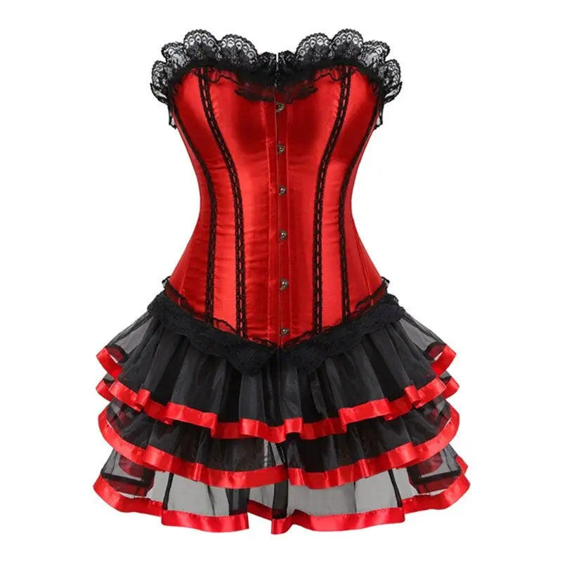 Scarlet Thong Corset Dress by ADOVEIL