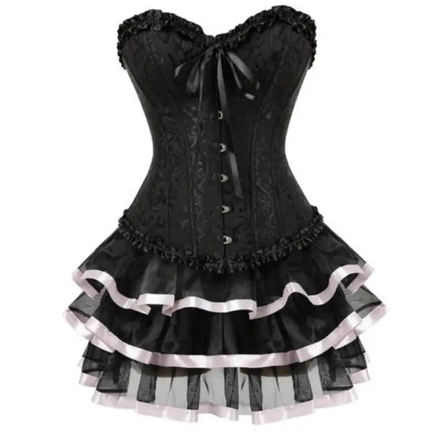 Blossom Corset Dress by ADOVEIL