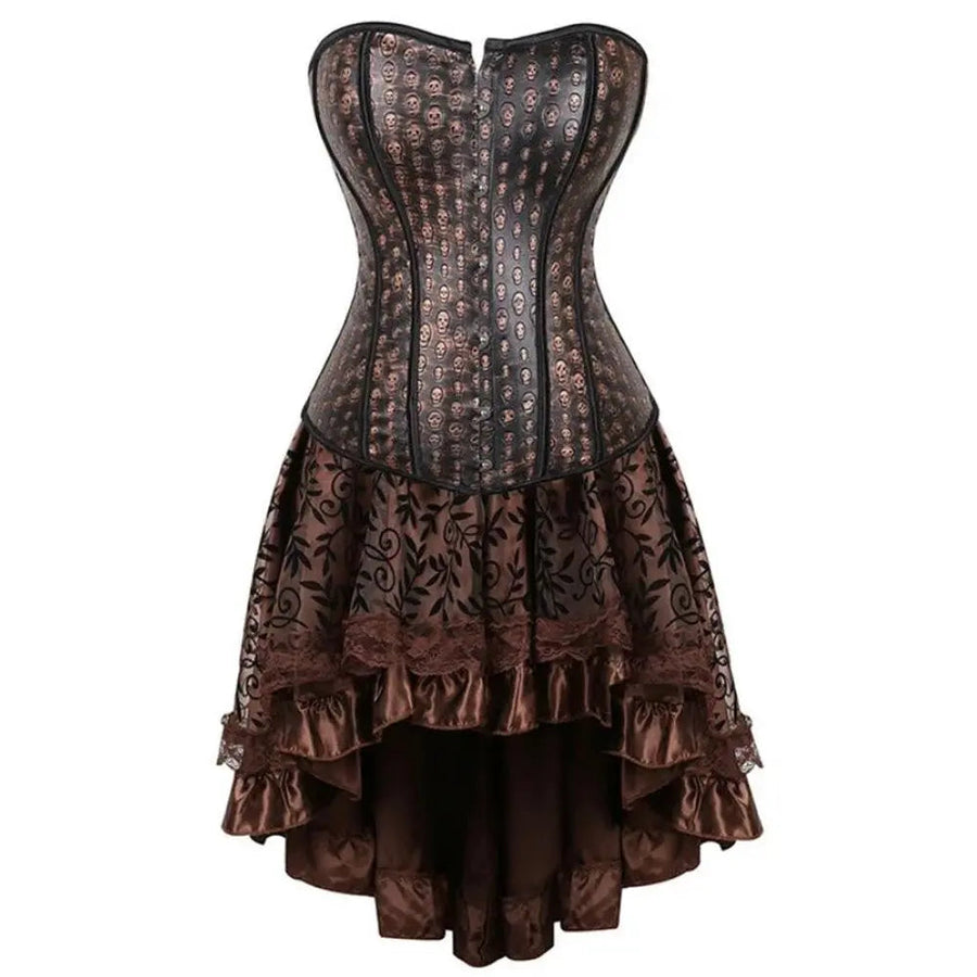 Autumn Corset Dress by ADOVEIL