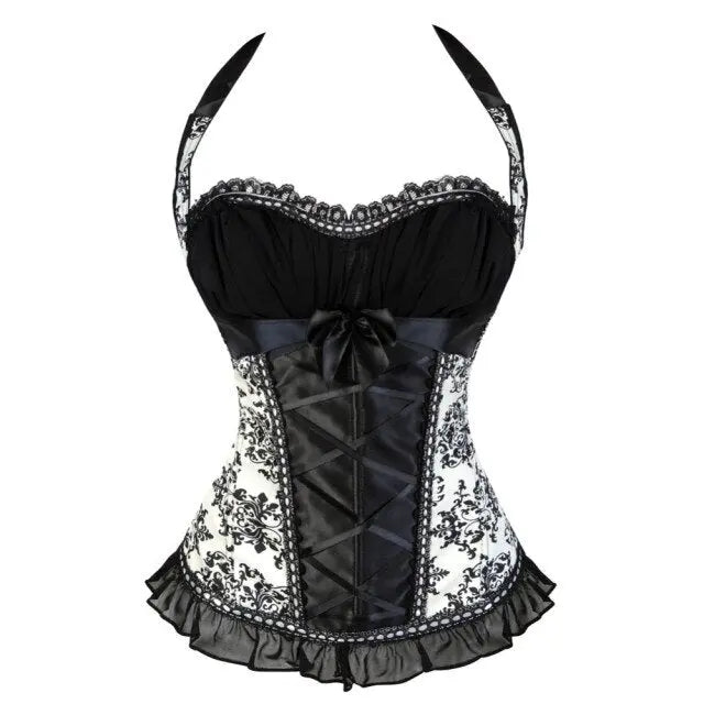 Ebony Overbust Corset by ADOVEIL
