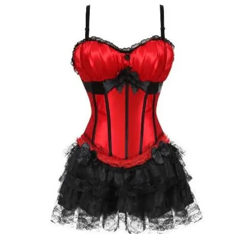 Ruby Luxe Corset Dress by ADOVEIL