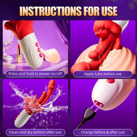 Violet Rose Vibrator by ADOVEIL — view 4