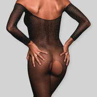 LacyMate™ Shine Bodystocking Lavah Intimates
