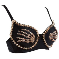 Metal Skeleton Bra by ADOVEIL — view 2
