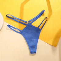 Drawn Lines Thong — ADOVEIL