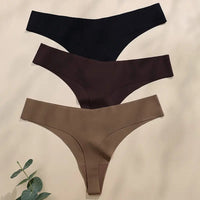 Seamless Micro Underwear Lingerie Set by ADOVEIL — view 4