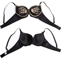 Metal Skeleton Bra by ADOVEIL — view 3