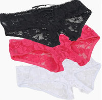Veiled Desire Crotchless Panty — ADOVEIL