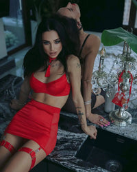 Choker Tassel Set by ADOVEIL — view 3