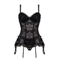 Josephine Lace Corset by ADOVEIL — view 4