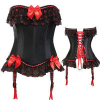 Elegant Overbust Corset by ADOVEIL — view 5