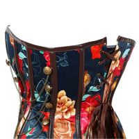 Floral Muse Corset by ADOVEIL — view 5